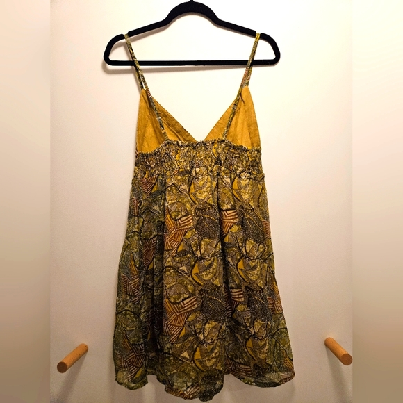 Multicolor Mid-Length Summer Dress / Tunic / Top - Picture 3 of 5